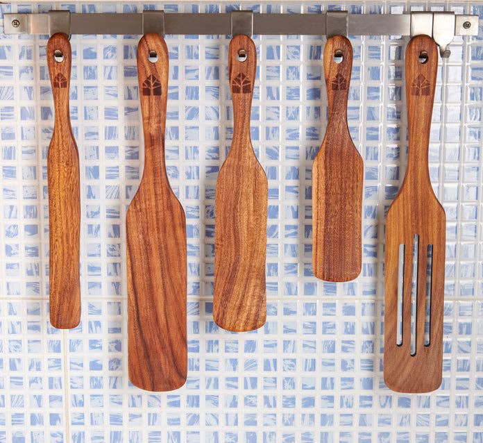 Woodenhouse - Wooden Spurtle Set of 5