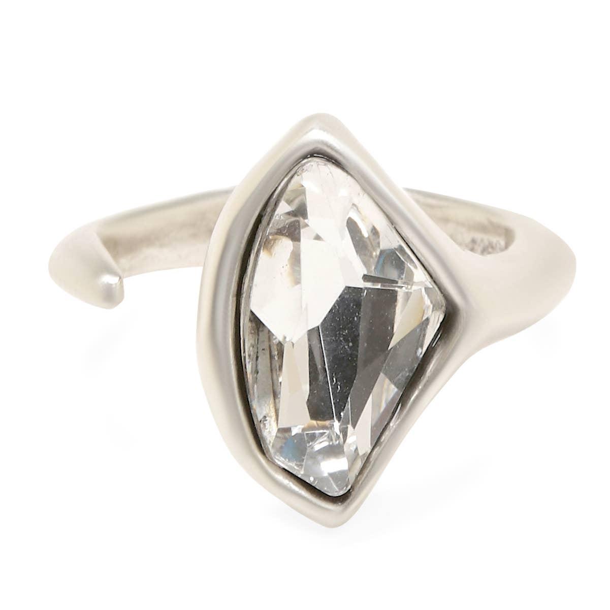 Chanour - Handmade Crystal Brass Ring - NR6092