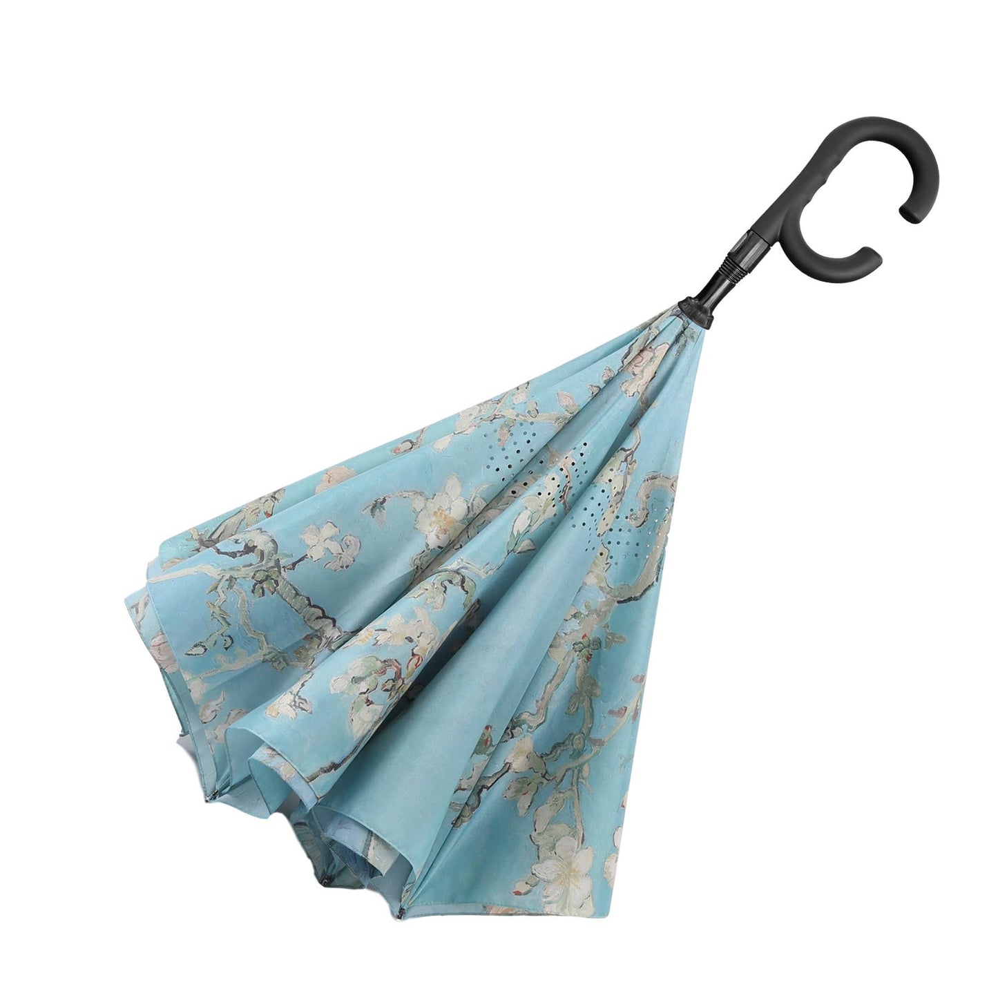 RainCaper - RainCaper van Gogh "Almond Blossom" Reverse Umbrella