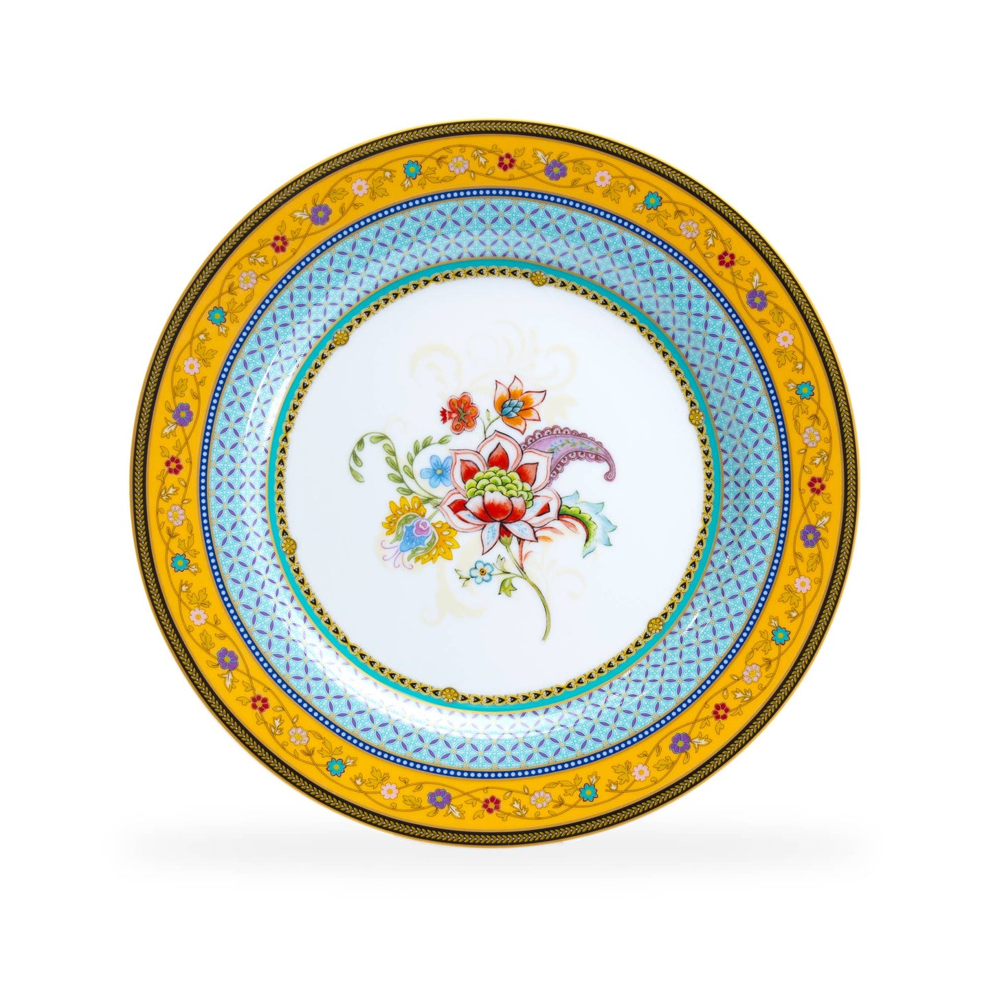 Grace Teaware - Emperor's Garden 10.5" Fine Porcelain Dinner Plate