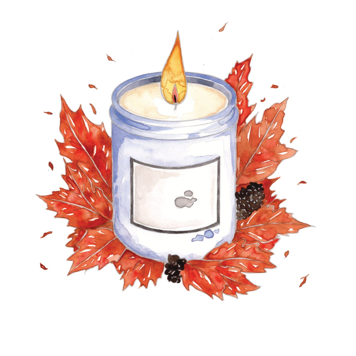 Willow Wolfe USA - Fall Into Color Watercolor Workbook by Nya Wolfe