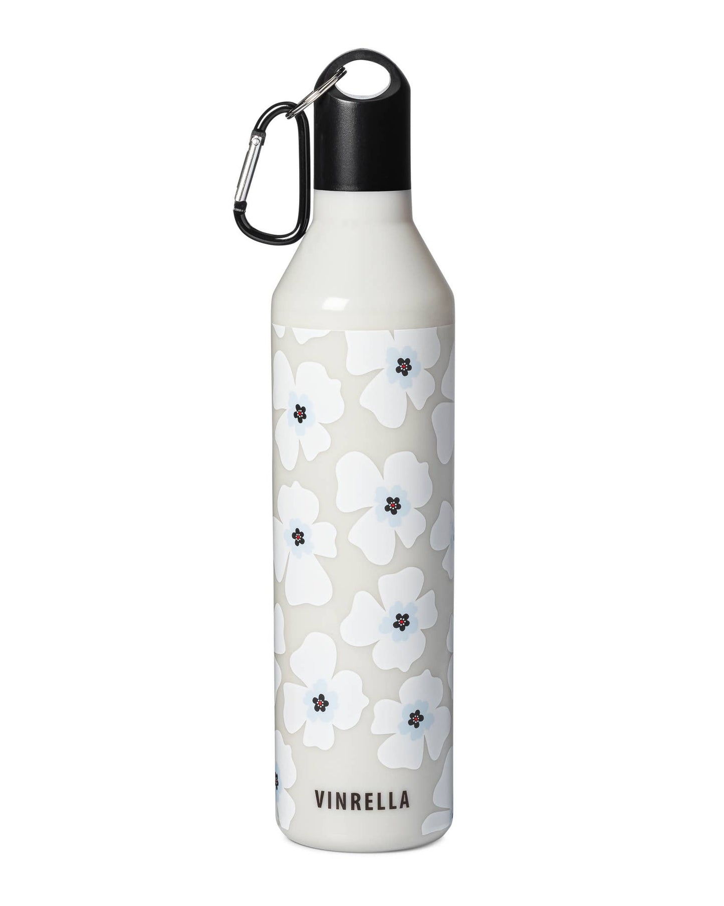 Vinrella - Nikki on Gray Water Bottle Umbrella