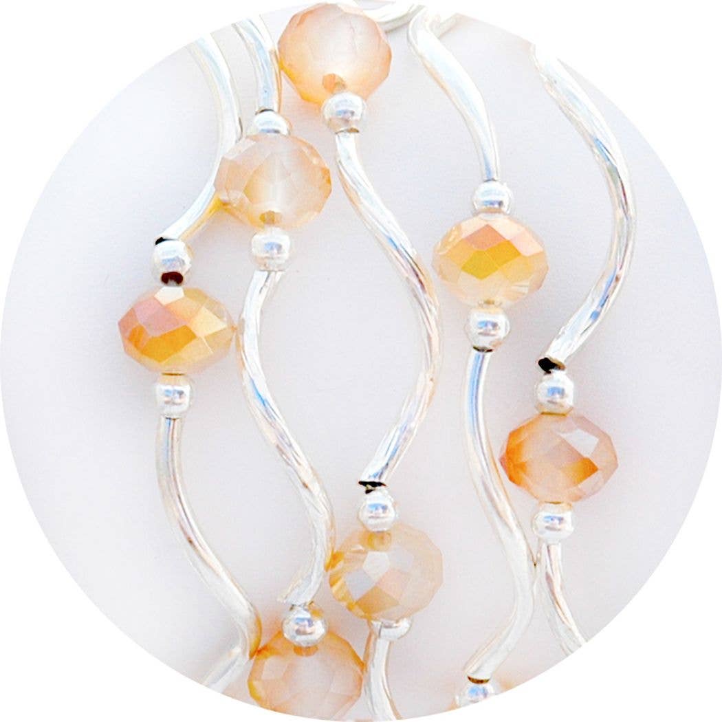 My Fun Colors - Fashion Stretch Bracelets Select from 91 Color Styles: Black