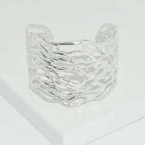 KARINE SULTAN - Openwork Cuff: Gold