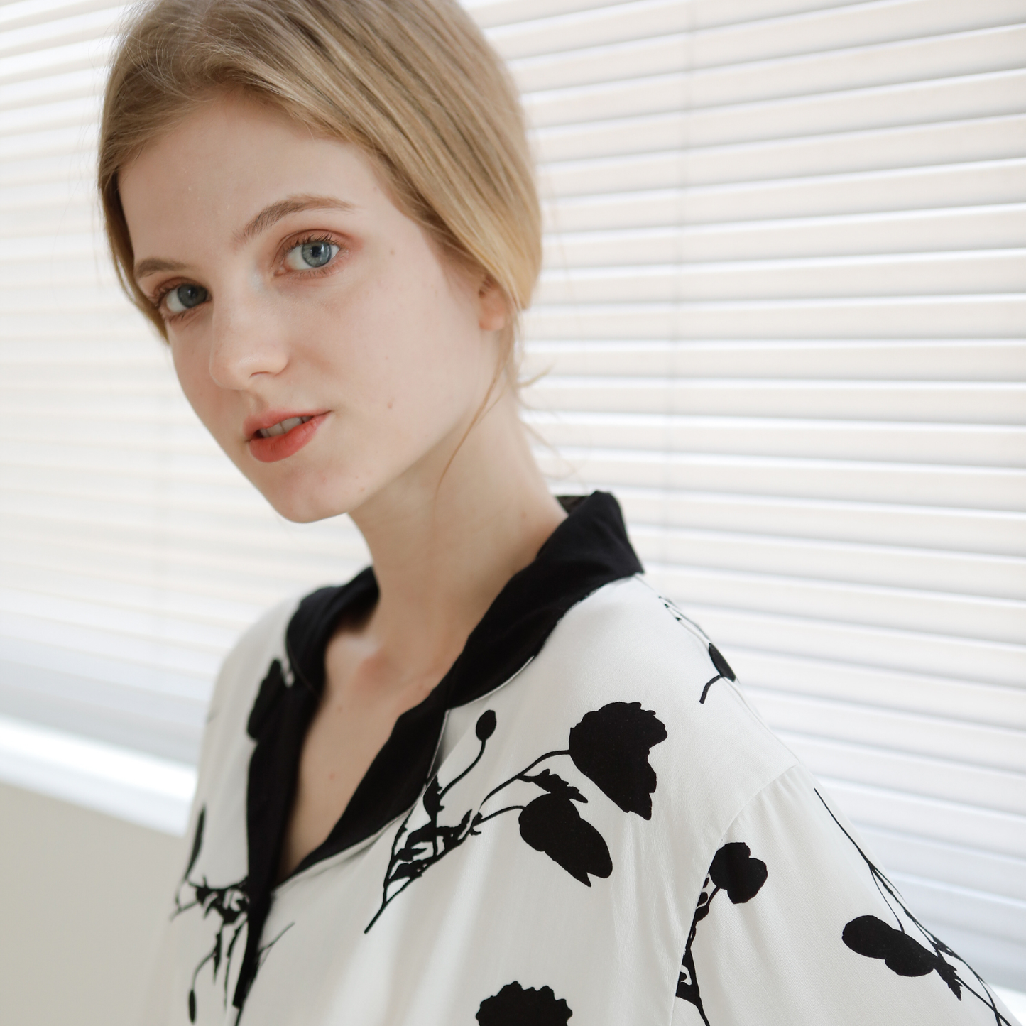 DrifWoo - Women Black & White Loungewear Set for Comfy Women Pajamas: L