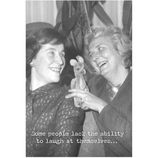 Primitives by Kathy - Laugh Greeting Card