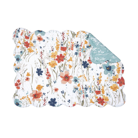 C&F Home - Sheila Watercolor Wildflower Floral Placemat