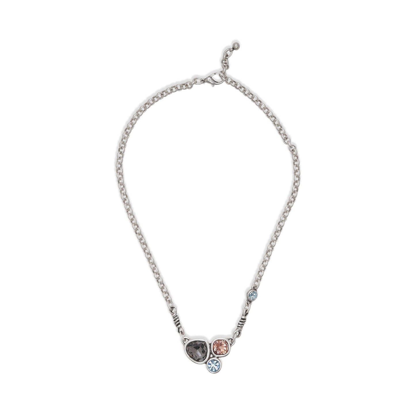 Chanour - Handmade Multicolor Pewter Necklace - 4020