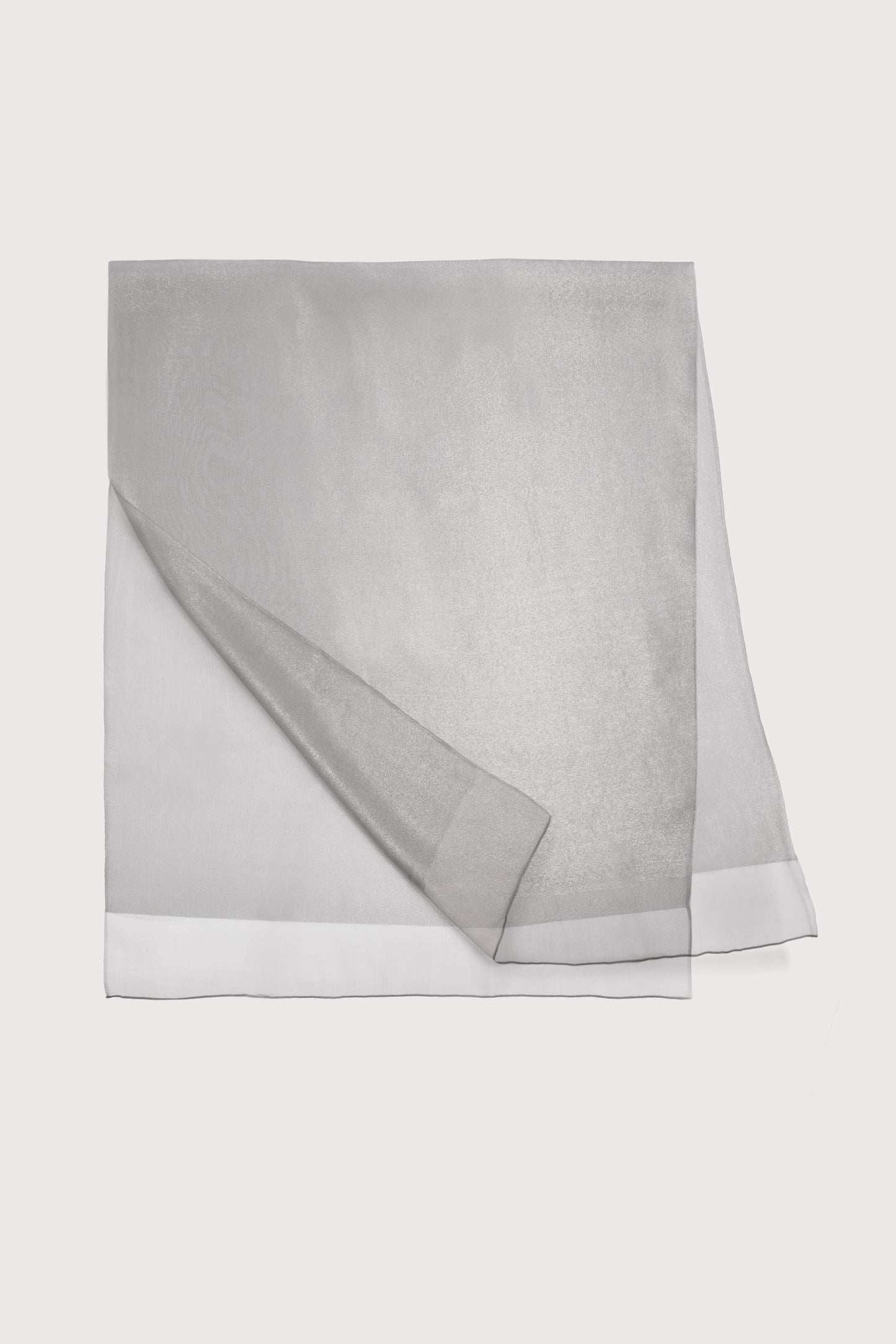 SAACHI - Silk Glimmer Scarf: Burgundy