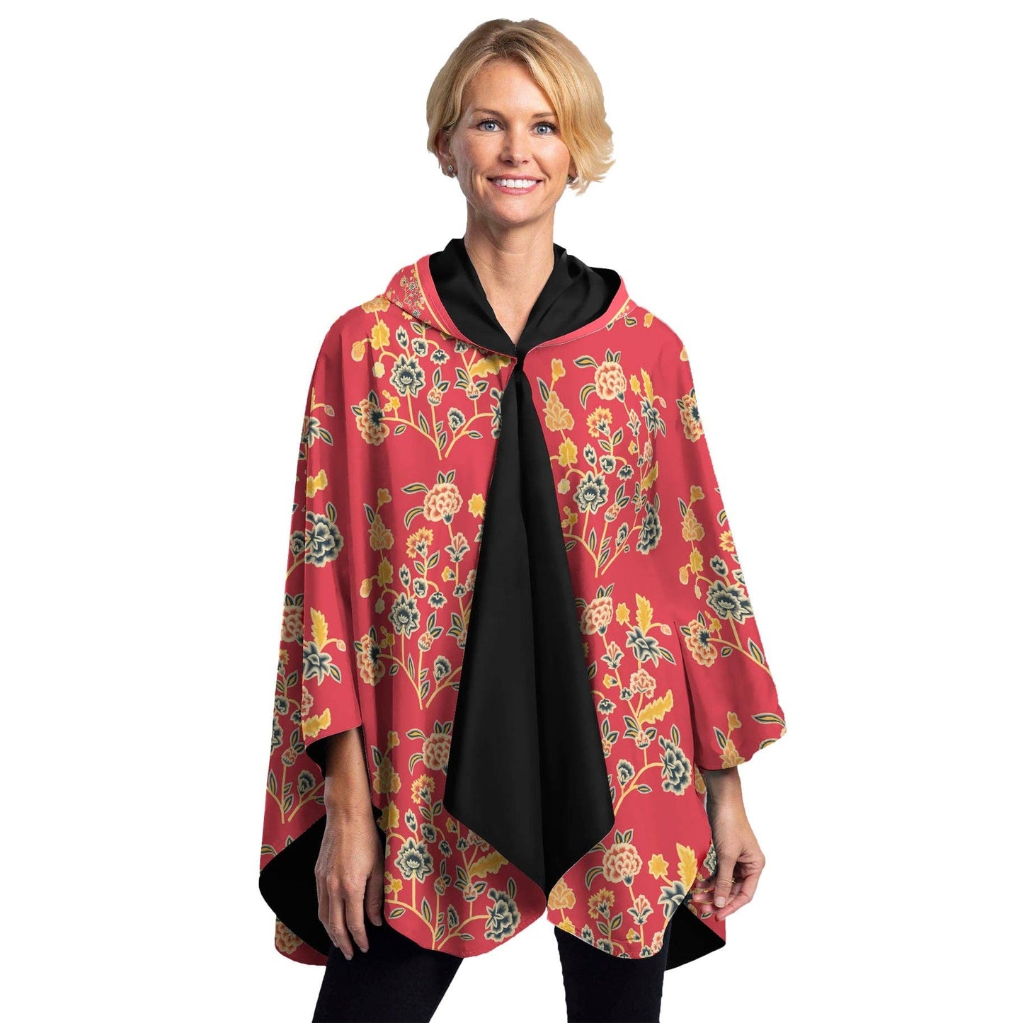 RainCaper - Ellery Womens Rain Cape - Rainproof Breathable Rain Poncho