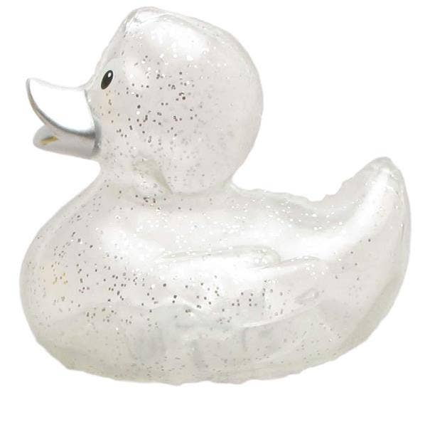 Duckshop - Glitter silver rubber duck - rubber duck