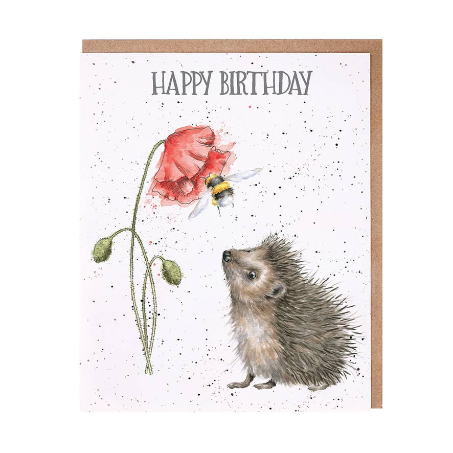 Wrendale Designs - Birthday bee Single Greeted Card