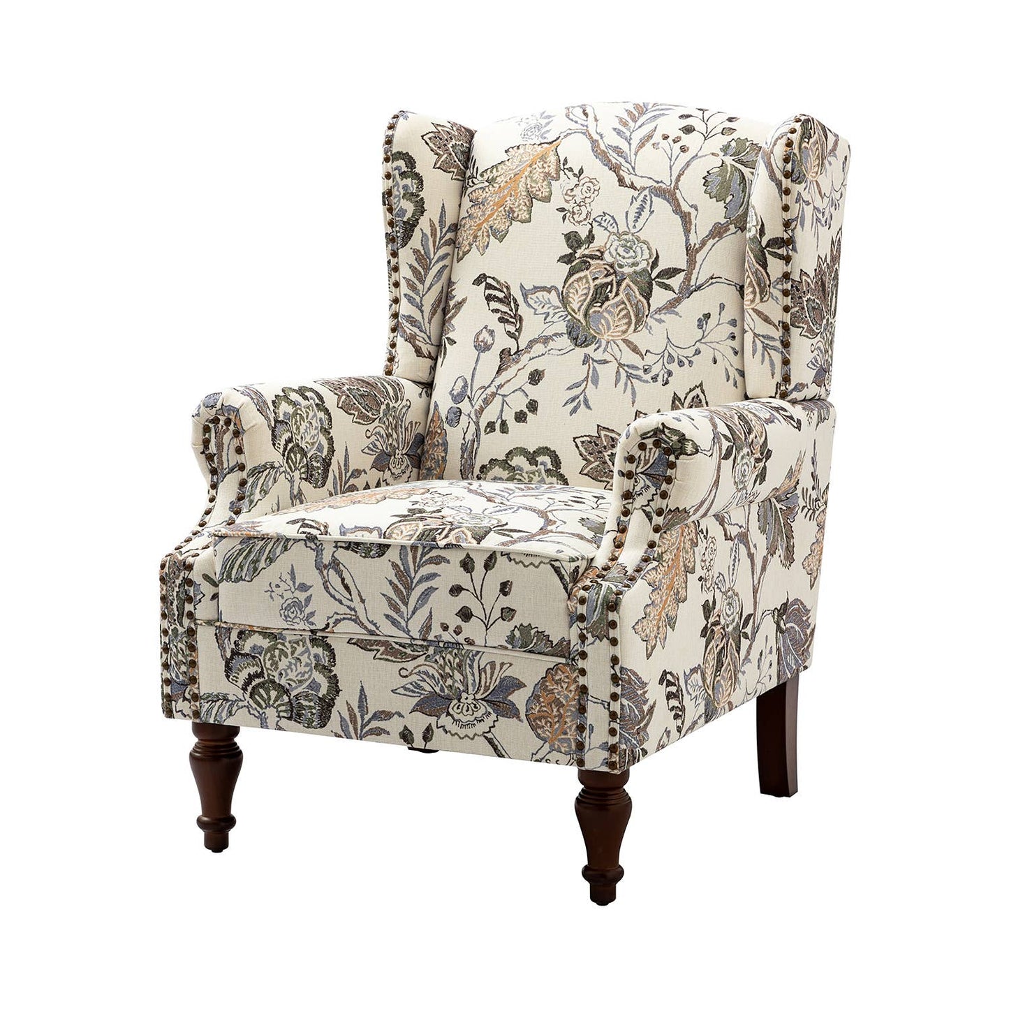 Karat Home - Theodor Armchair: Navy