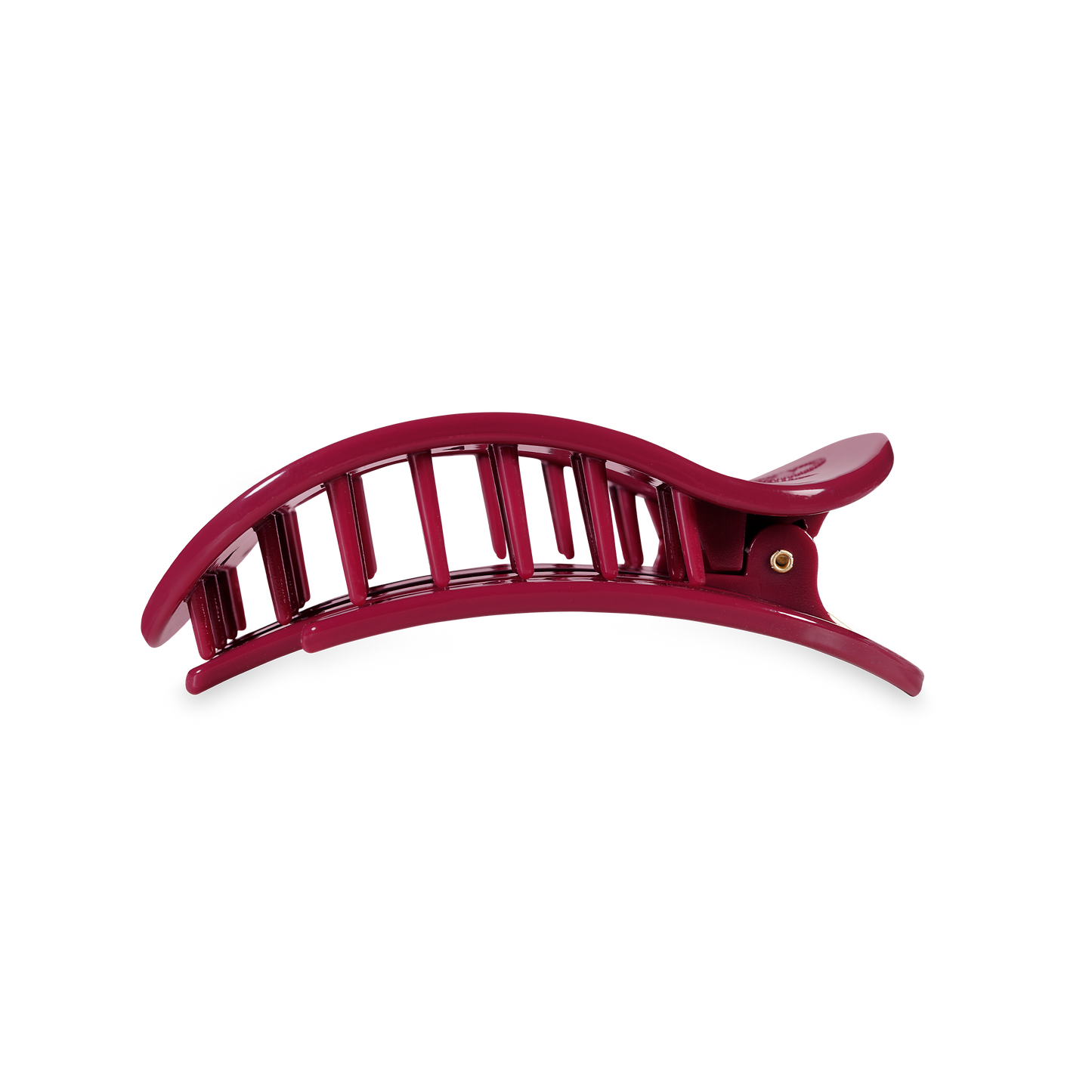TELETIES - Flat Round Hair Clip | Medium | Go Noles!