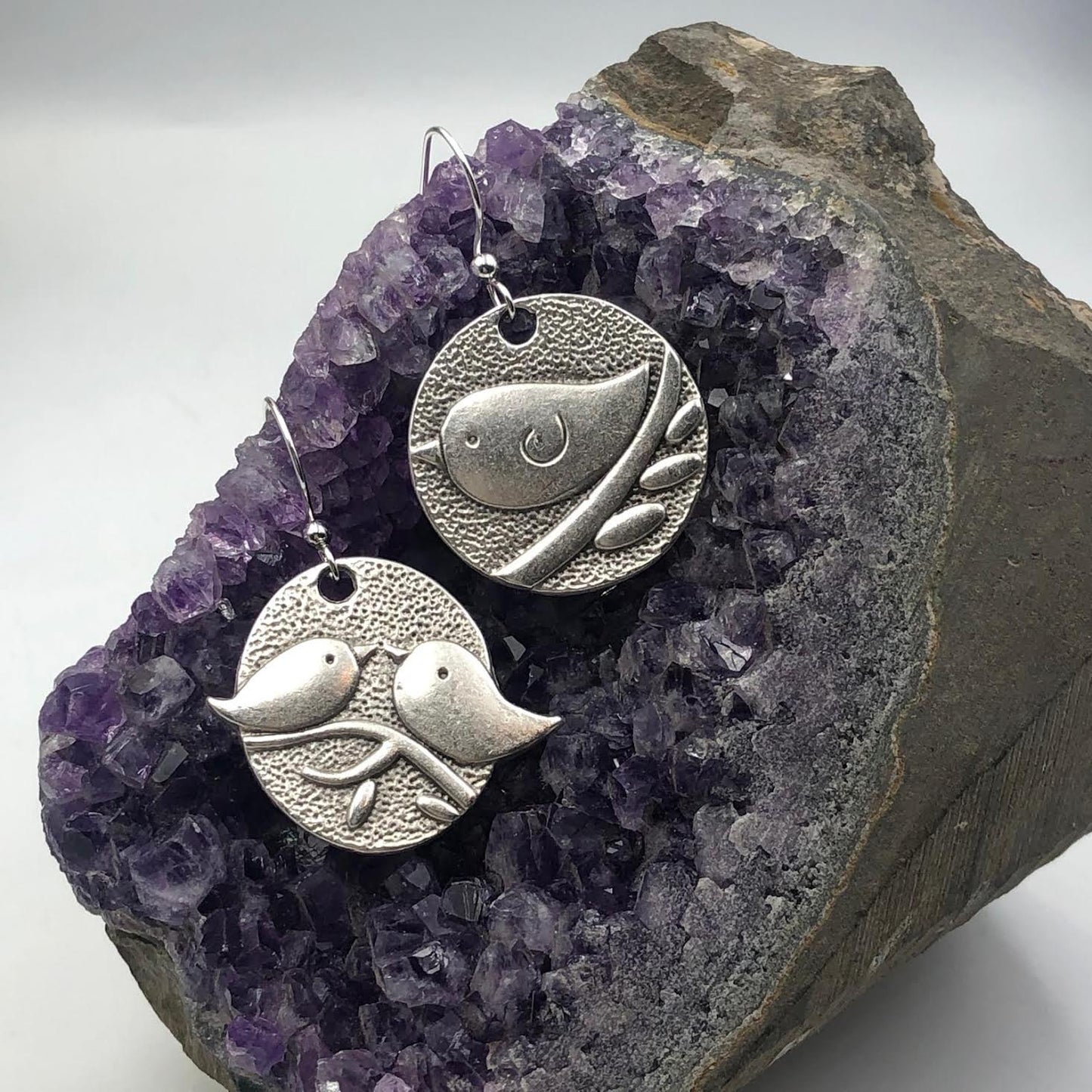 Volare - Whispering love birds Earrings
