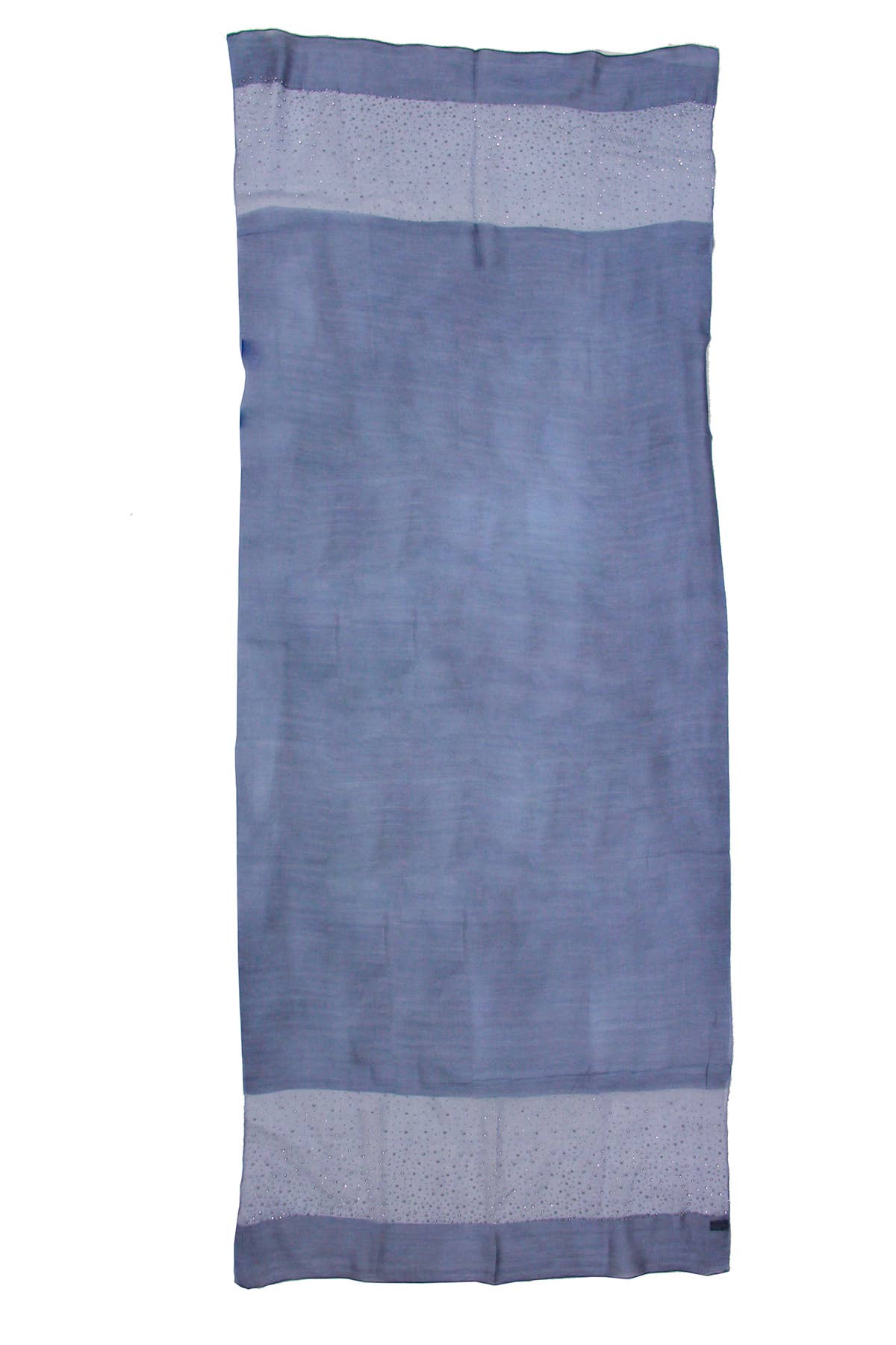 SAACHI - Star Gazer Wool Blend Sparkle Silk Scarf: PURPLE