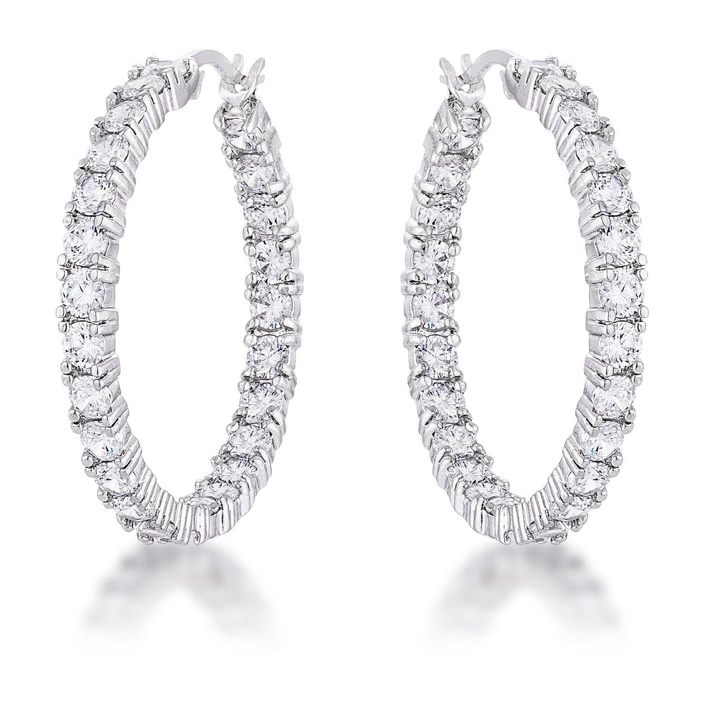 JGoodin - Eternity Hoop Earrings