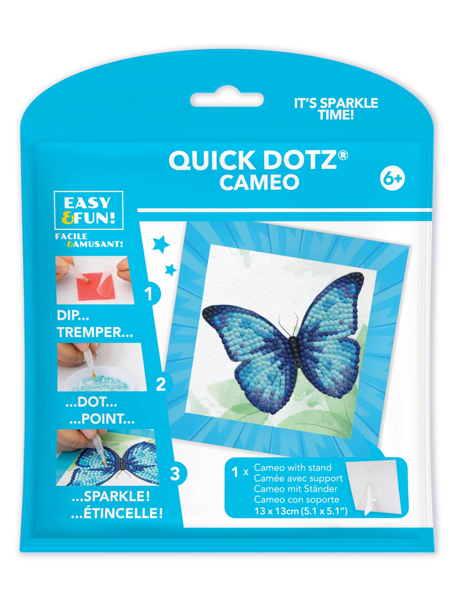DIAMOND DOTZ® - Blue Butterfly