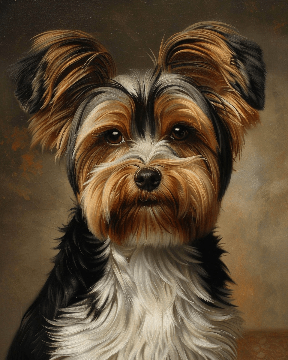 Mowbi - Biewer Terrier 8”x10” Art Print