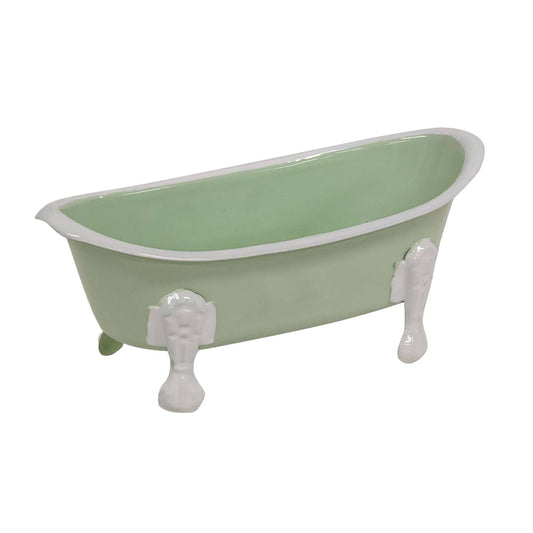 CWI Gifts - Mint Iron Bathtub Soap Dish