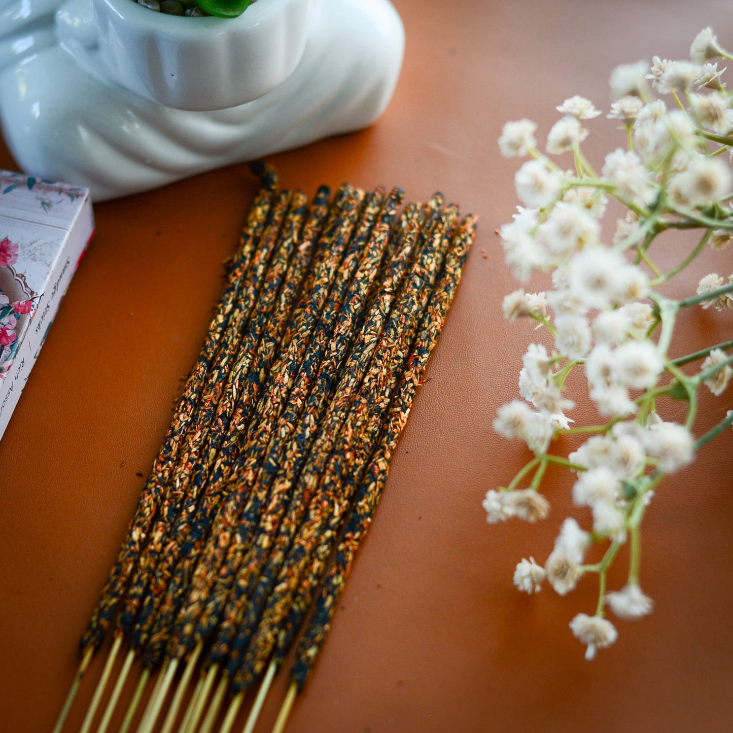 Auxilium Curations, LLC - Frankincense Smudge Incense Sticks 16 sticks