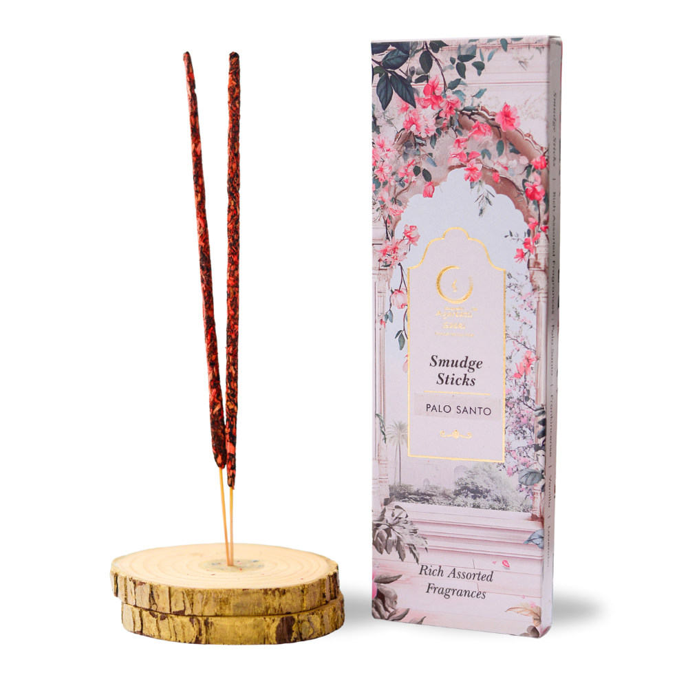 Auxilium Curations, LLC - Palo Santo Smudge Incense Sticks 16 sticks box