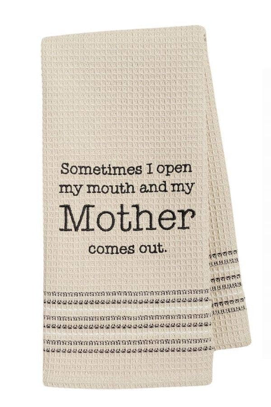 Mona B. - MOTHER WAFFLE-WEAVE DISHTOWEL (Set of 2) MH-130
