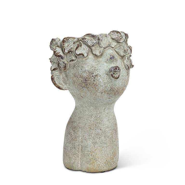 Abbott - Sm Kissing Face Planter-7.5"H-468