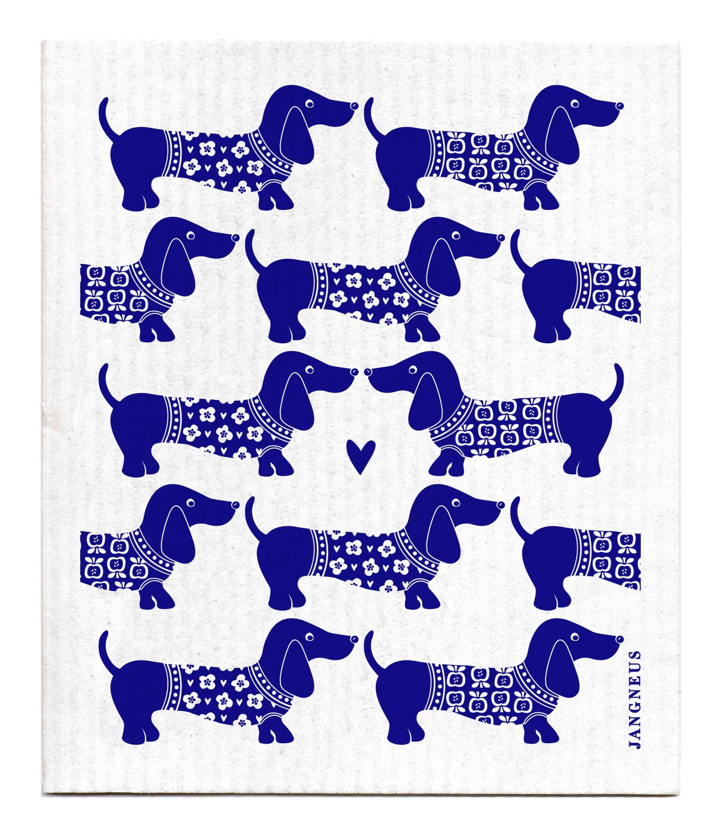 Jangneus - Swedish Dishcloth - Dax - Blue