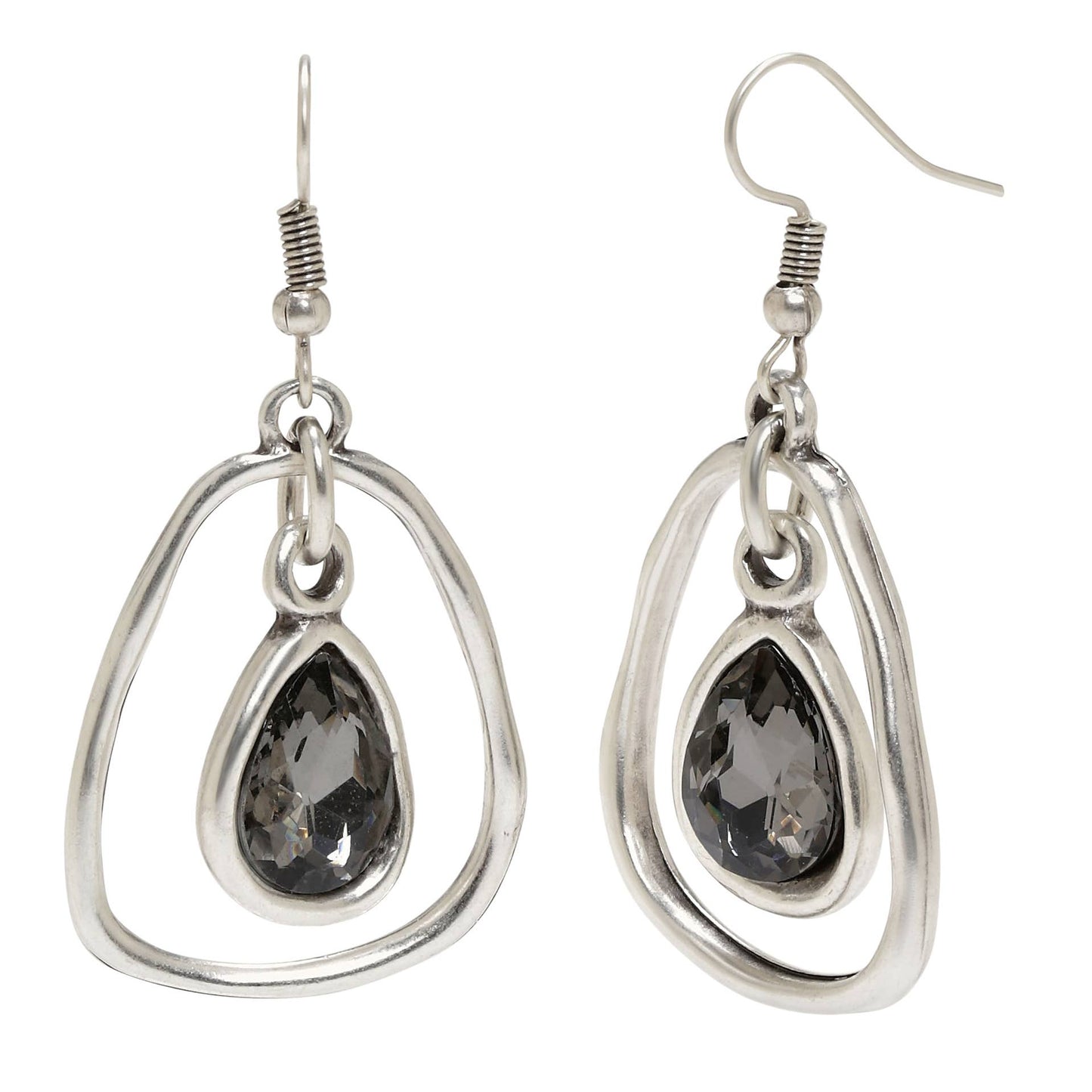 Chanour - Handmade Pewter Earrings - NE1560