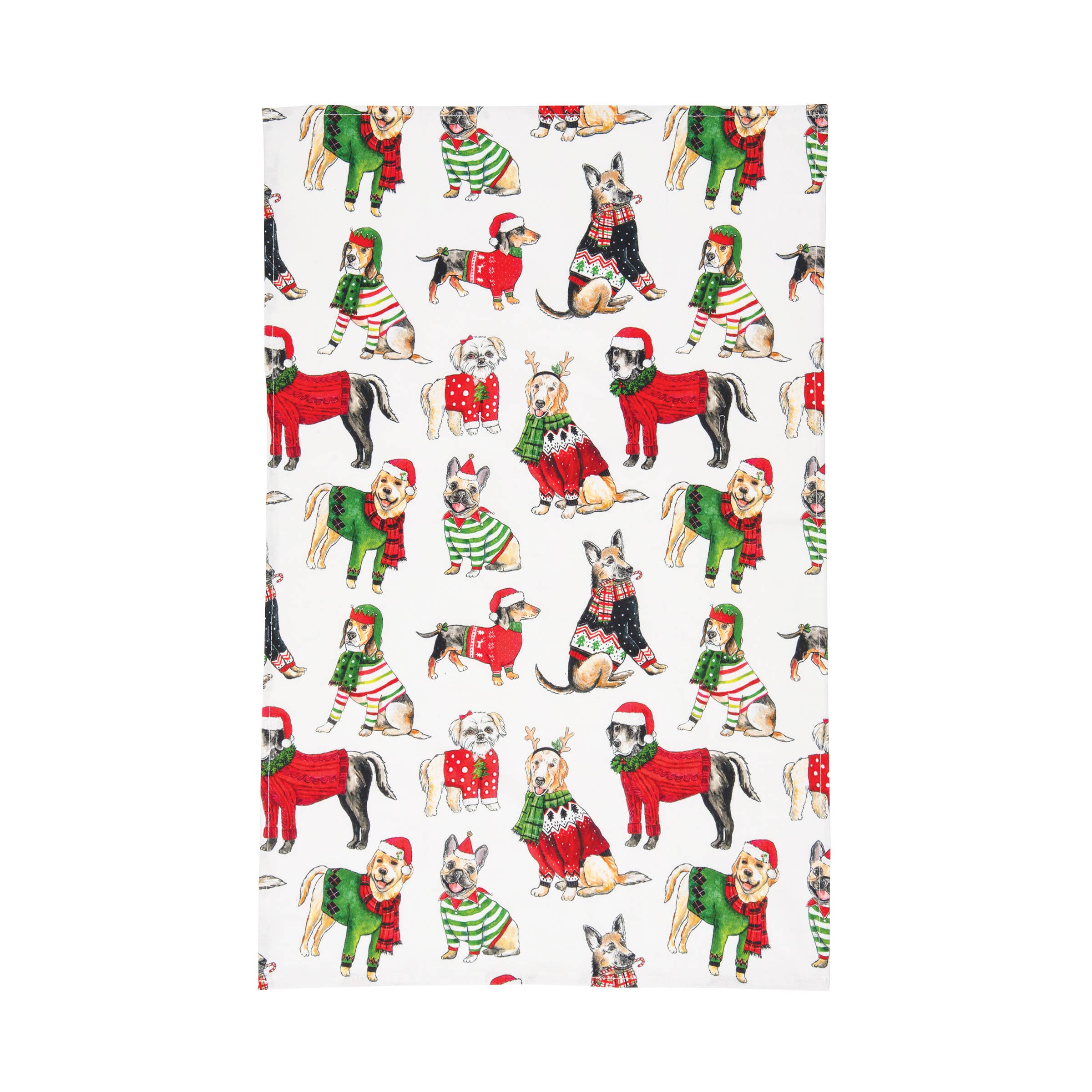 C&F Home - Christmas Dogs Kitchen Towel
