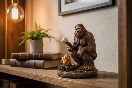 De Leon Collections - COLLECTIBLE BIGFOOT CAMP FIRE, 3.5"X3.25"X4.25"