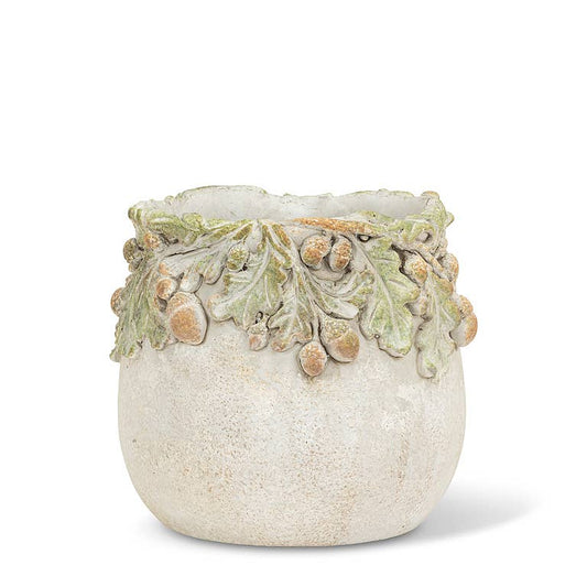 Abbott - Oak Leaves & Acorns Planter: Small
