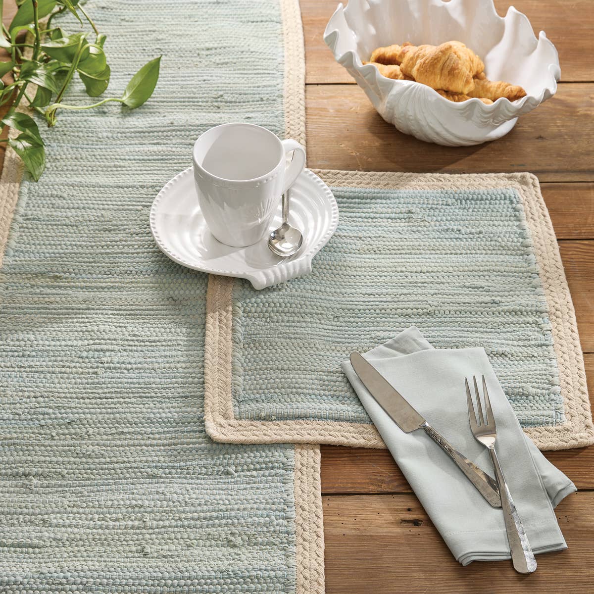 Split P - Elements Napkin - Seafoam