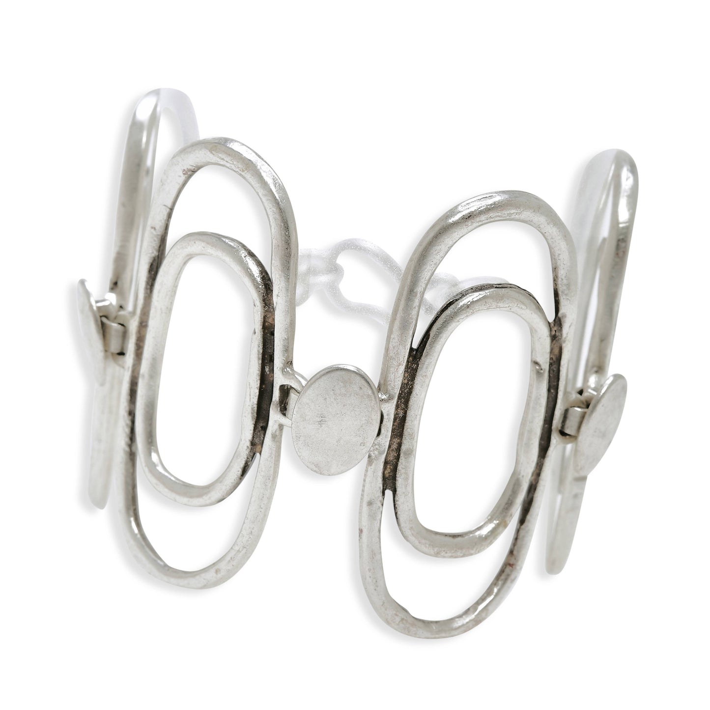 Chanour - Handmade Pewter Bracelet - 24-239