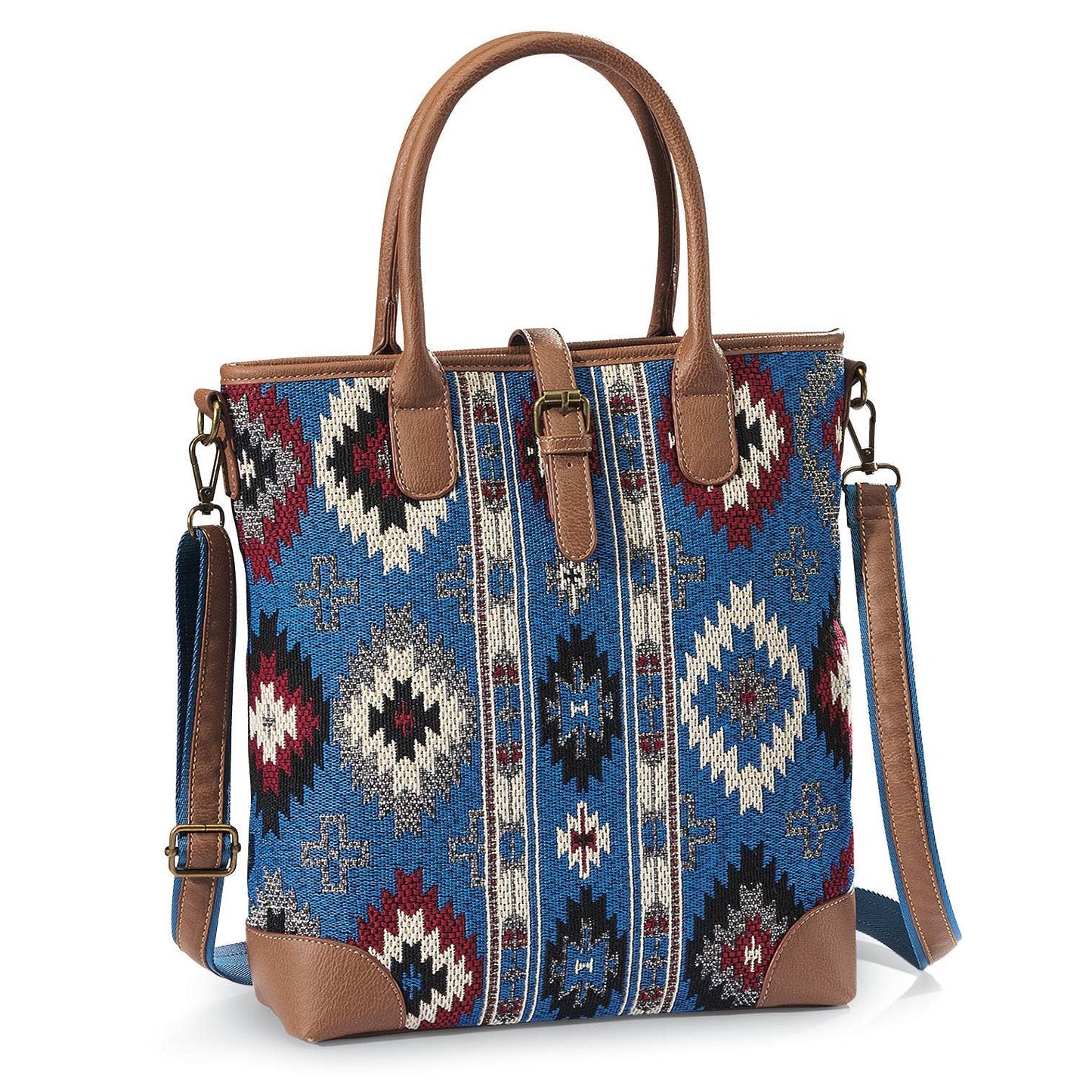 Back in the Saddle - Southwestern Print Jacquard Handbag