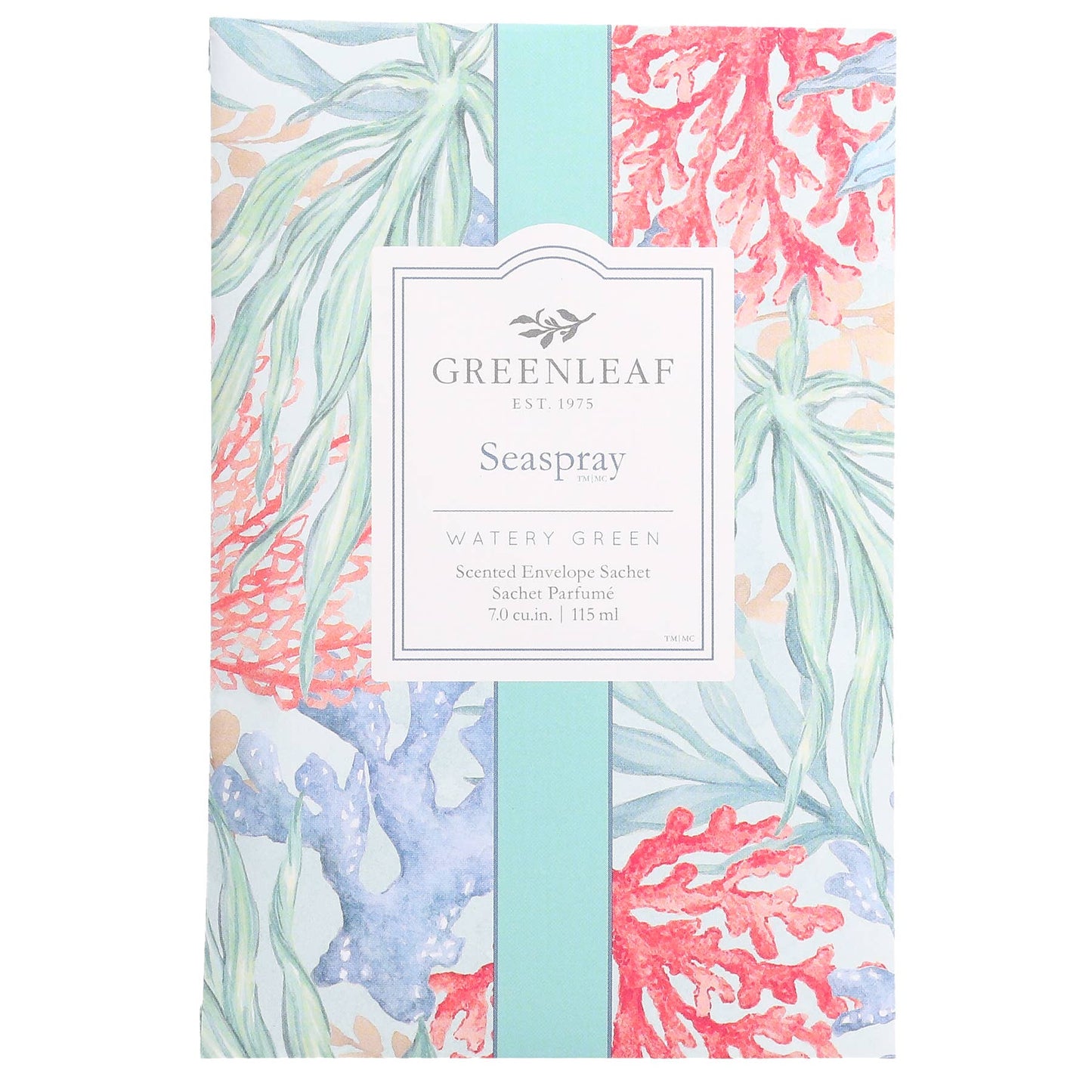 Greenleaf Gifts - Seaspray Large Sachet 18 Pack | Summer Scent