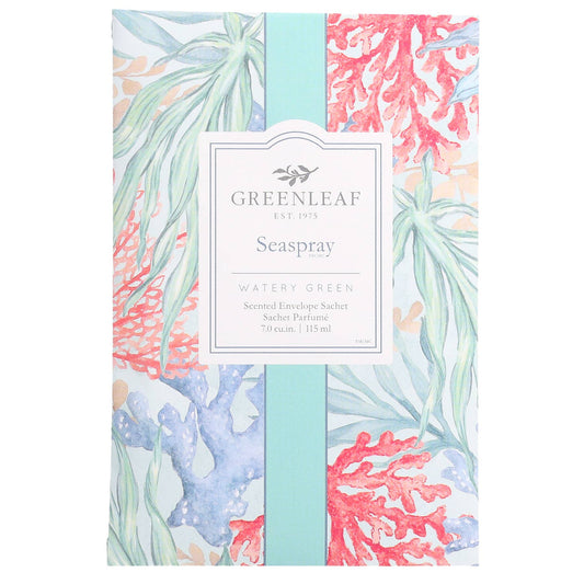 Greenleaf Gifts - Seaspray Large Sachet 18 Pack | Summer Scent