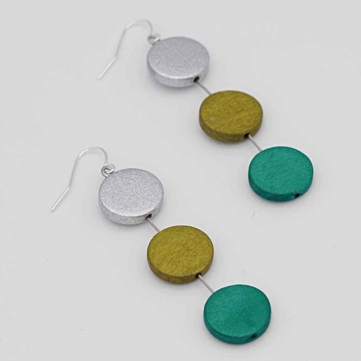 Sylca Designs - Green Ashlyn Dangle Earring