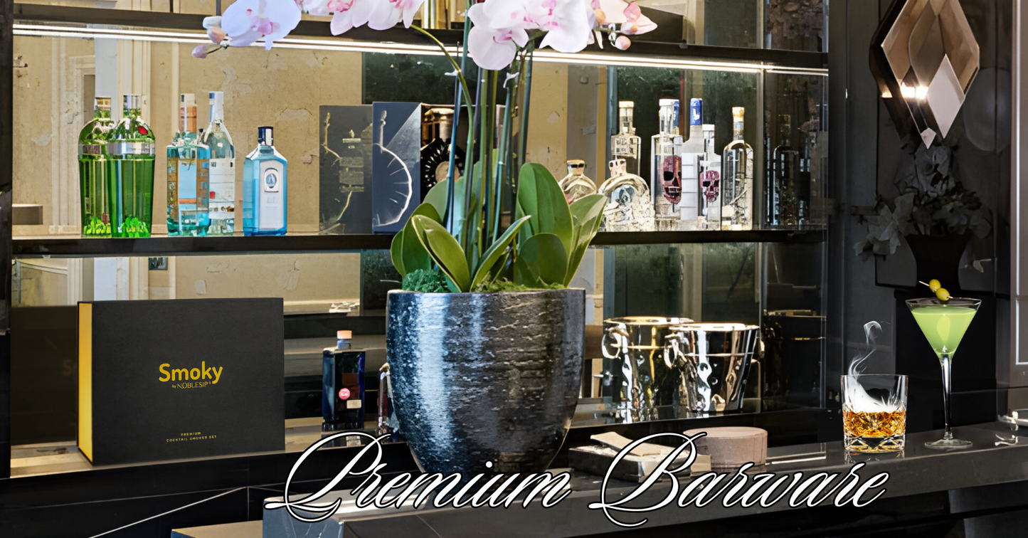 NOBLESIP - Whiskey Cocktail Smoker Kit, Men Gift Set. Father's day gift: No Personalization