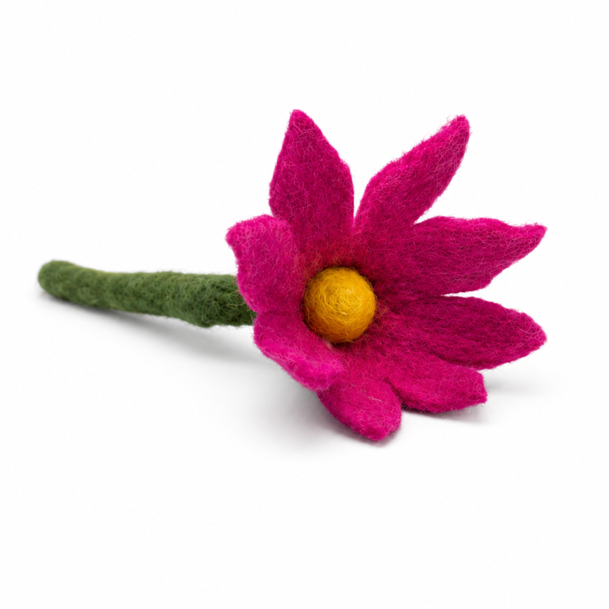 BNB Crafts Inc. - Small Sharp Design Colorful Stick Flower: Pink