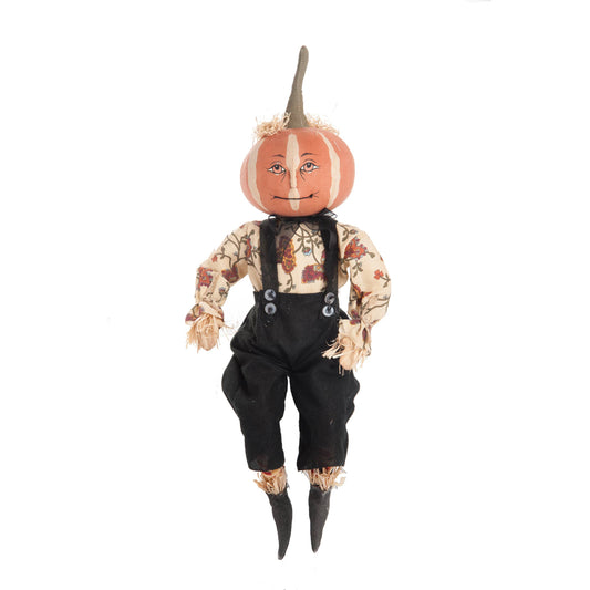C&F Home - Parnell Pumpkin Gathered Traditions Art Doll