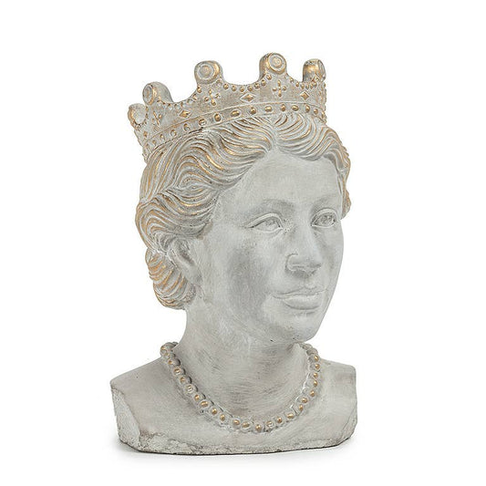 Abbott - Lg Queen Head Planter-11"H-2413