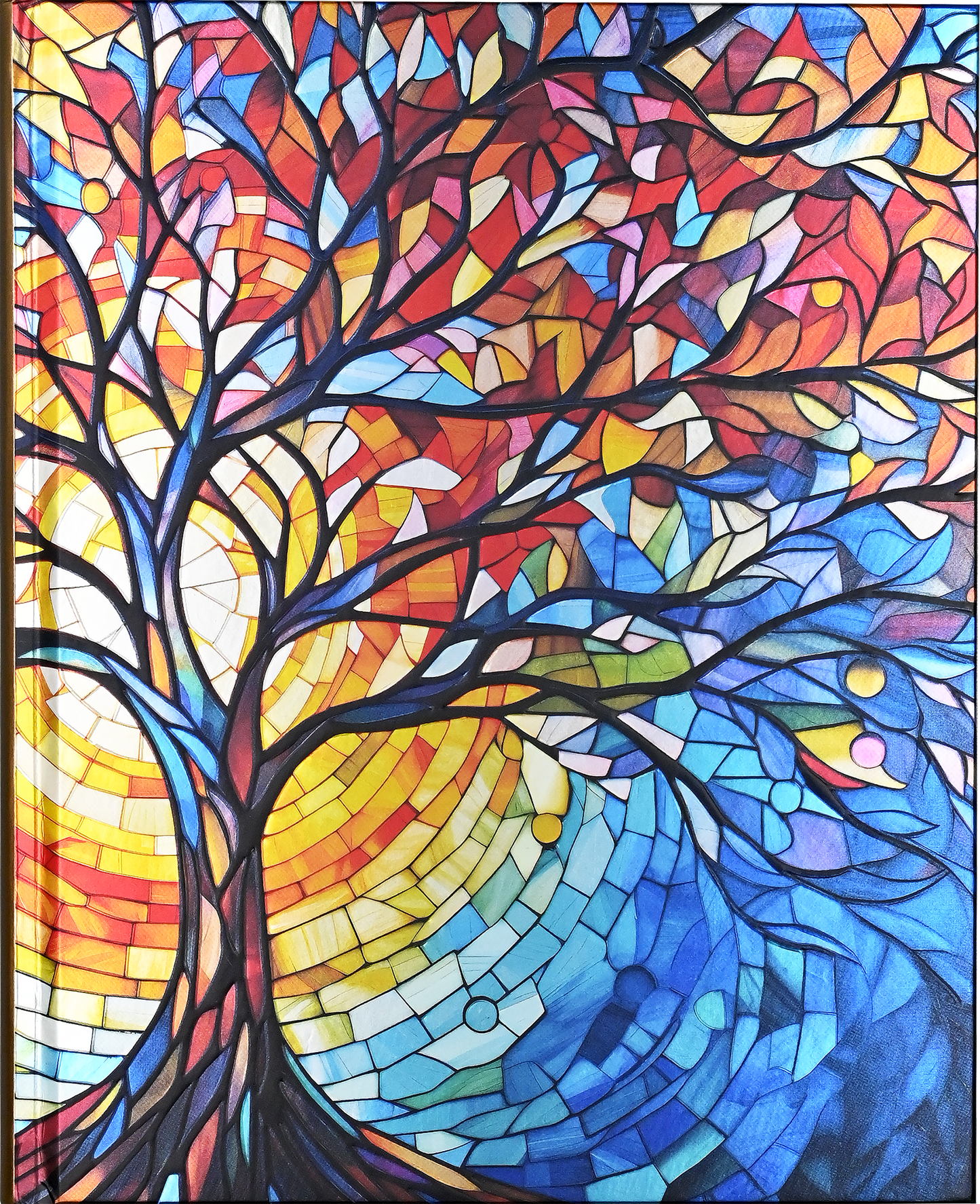 Peter Pauper Press - Stained Glass Tree of Life Journal