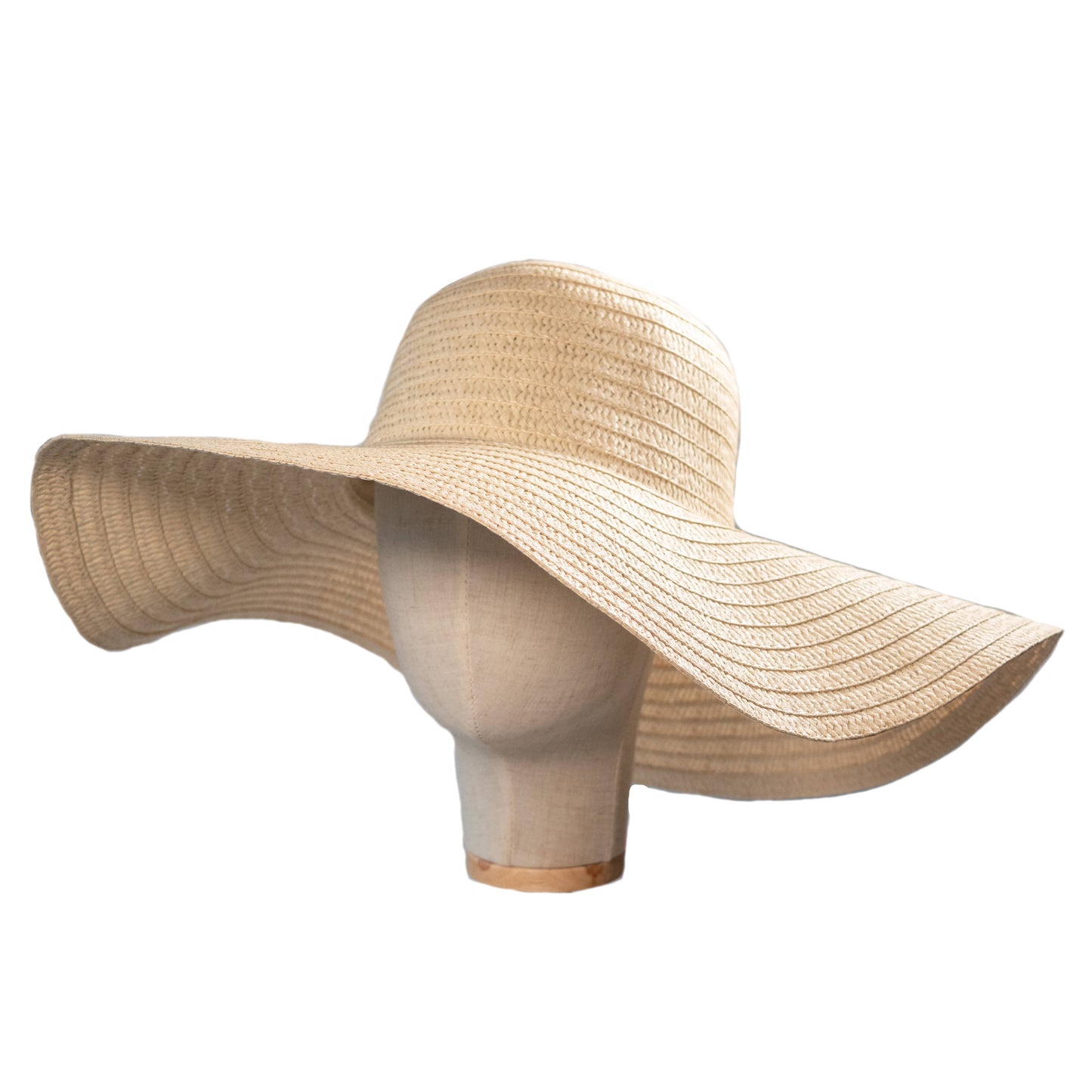 High Desert Gear - Floppy Beach Summer Sun Hat: Striped Lapis Blue