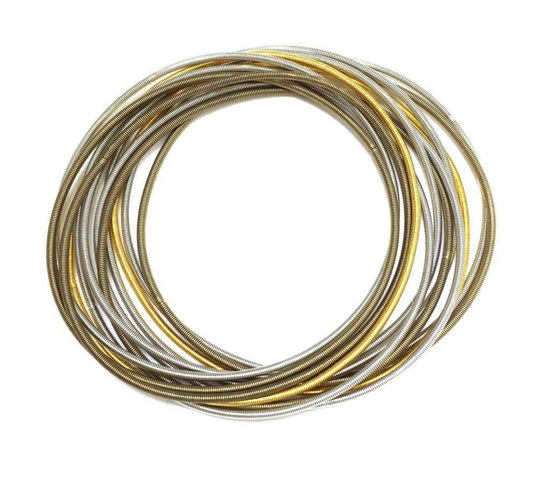 Sea Lily - 572 - Silver, Bronze, Gold Multi PW Bracelet Unbound