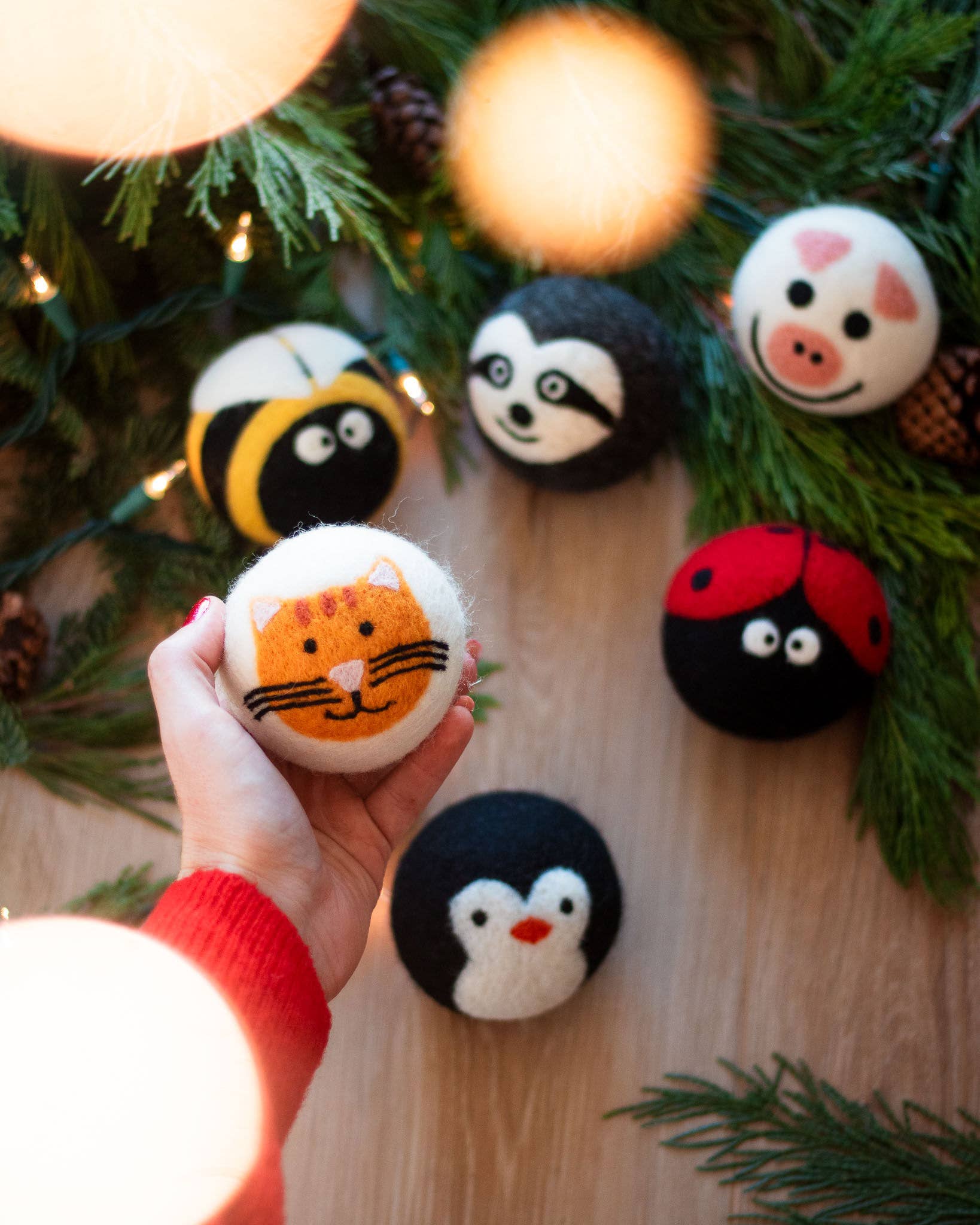 Friendsheep Critter Camp Eco Wool Dryer Balls - Thumbnail 4