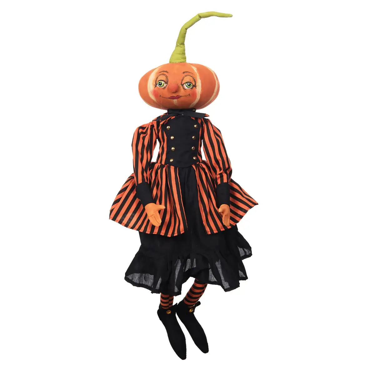 C&F Home - Padma Pumpkin Gathered Traditions Art Doll