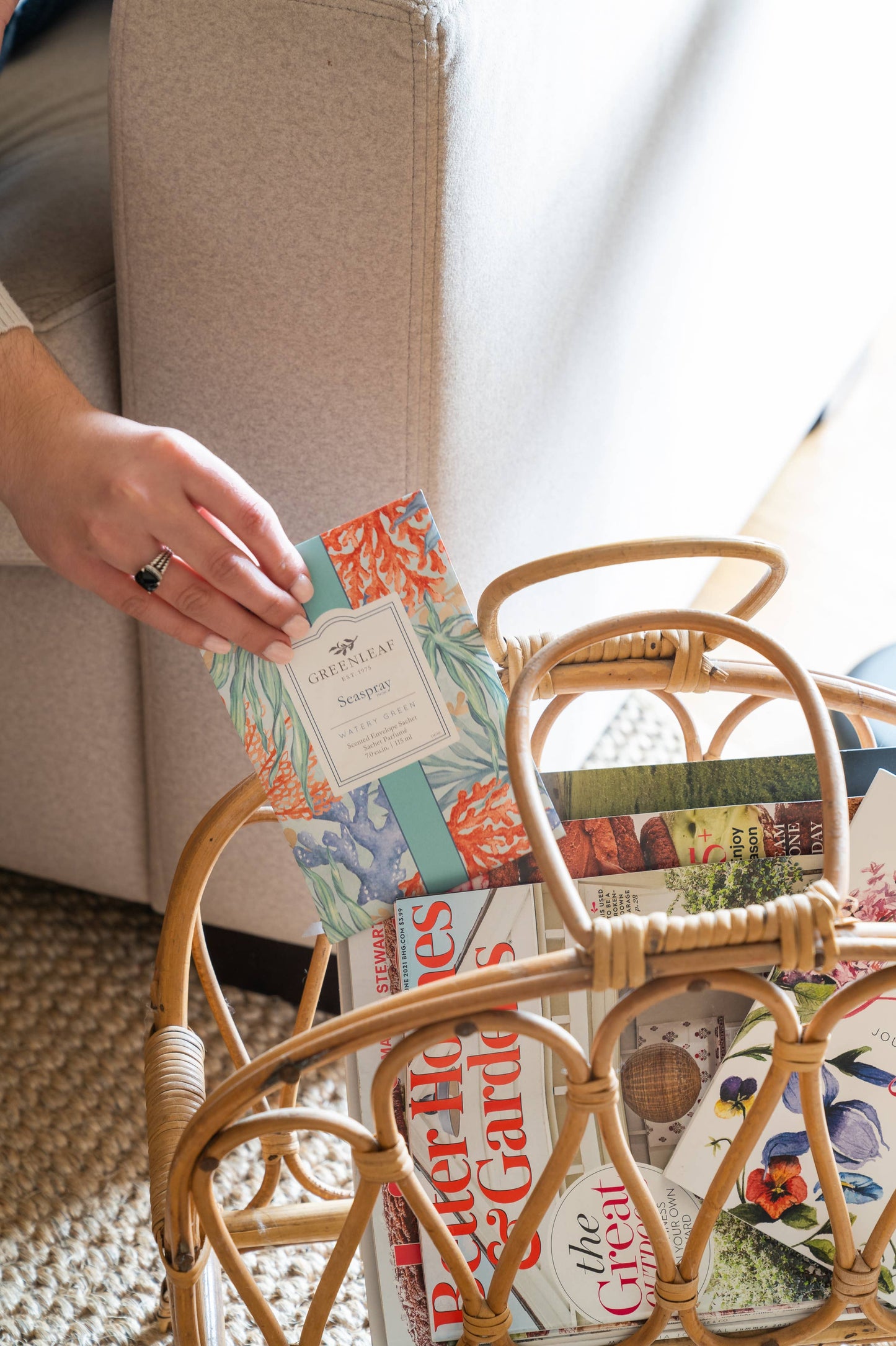 Greenleaf Gifts - Seaspray Large Sachet 18 Pack | Summer Scent
