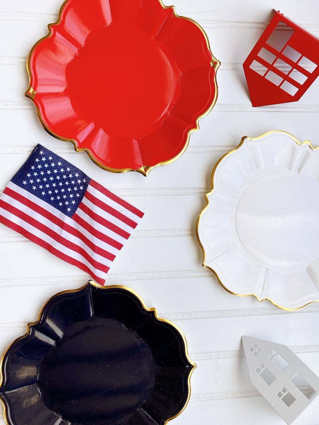 Eid Creations - 8 Ruby Lunch Plates